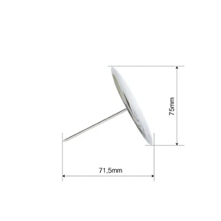 ร่มบีบกุหลาบ ,ก้านร่มบีบครีม มี 3 ขนาด ขนาดจาน 3.5,5.0,7.5 cm.(S,M,L), แท่นวางร่มมี 2 ขนาด