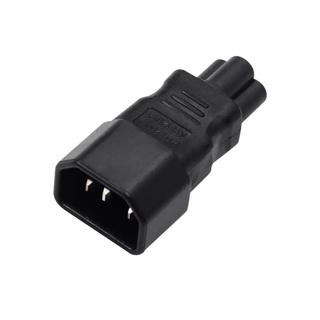 Universal Power Adapter IEC 320 C14 TO C5 อะแดปเตอร์ Converter C5 TO C14 AC ปลั๊ก 3 ขา IEC320 c14 เชื่อมต่อขายร้อน