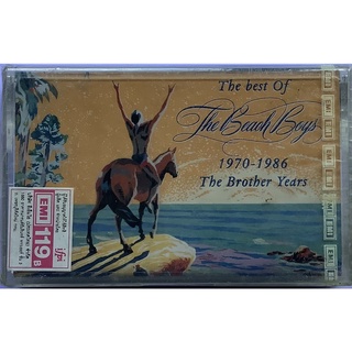 Cassette Tape เทปคาสเซ็ตเพลง The Beach Boys Best Of The Brother Years 1970 - 1986 ลิขสิทธิ์ ซีล