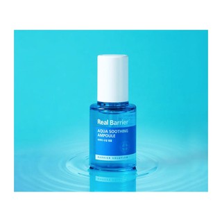 [สินค้าของแท้100%_พร้อมส่ง] Real Barrier Aqua Soothing Ampoule 30ml