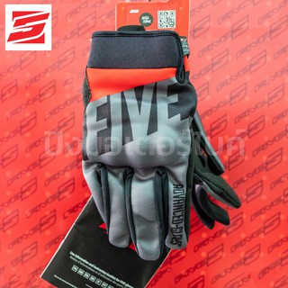 ถุงมือมอเตอร์ไซค์ FIVE GLOVE รุ่น GLOBE REPLICA สี GAMMA BLACK