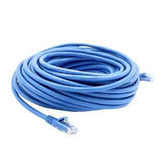 สาย LAN สาย LAN CAT6 FIBRECONNEX 20 ม. สีฟ้า สายไฟ งานระบบไฟฟ้า LAN CABLE FIBRECONNEX CAT6 20M BLUE