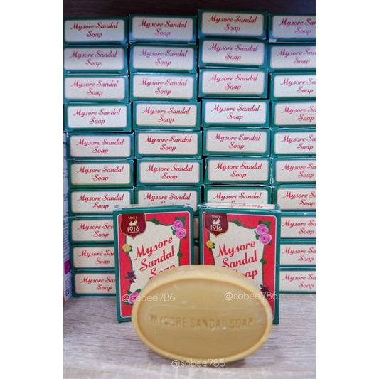 Mysore Sandal soap สบู่แก่นจันทร์ในตำนาน