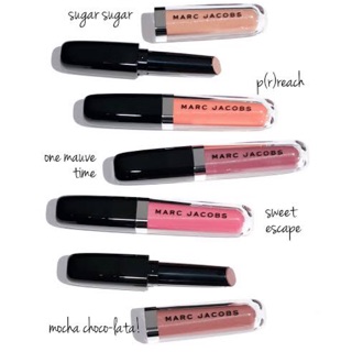 marc jacobs enamored lip gloss stick mocha choco lata