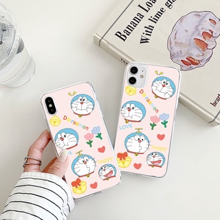 more bell Doraemon เคสไอโฟน 7 8 7Plus Se 2020 8พลัส เคส iPhone 14 13 12 11 pro max case X Xr Xs Max cute phone cover