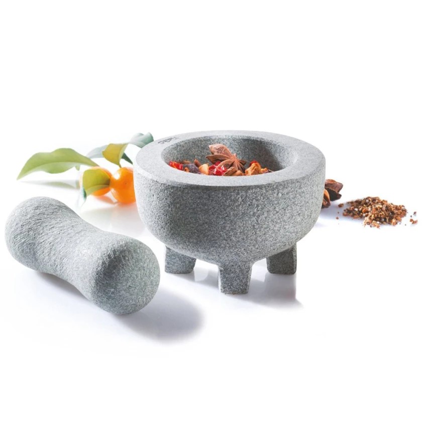 GEFU Mortar CRUNCHY 10 cm ครกบดอาหารขนาด 10 ซม. รุ่น 35310 (Grey)