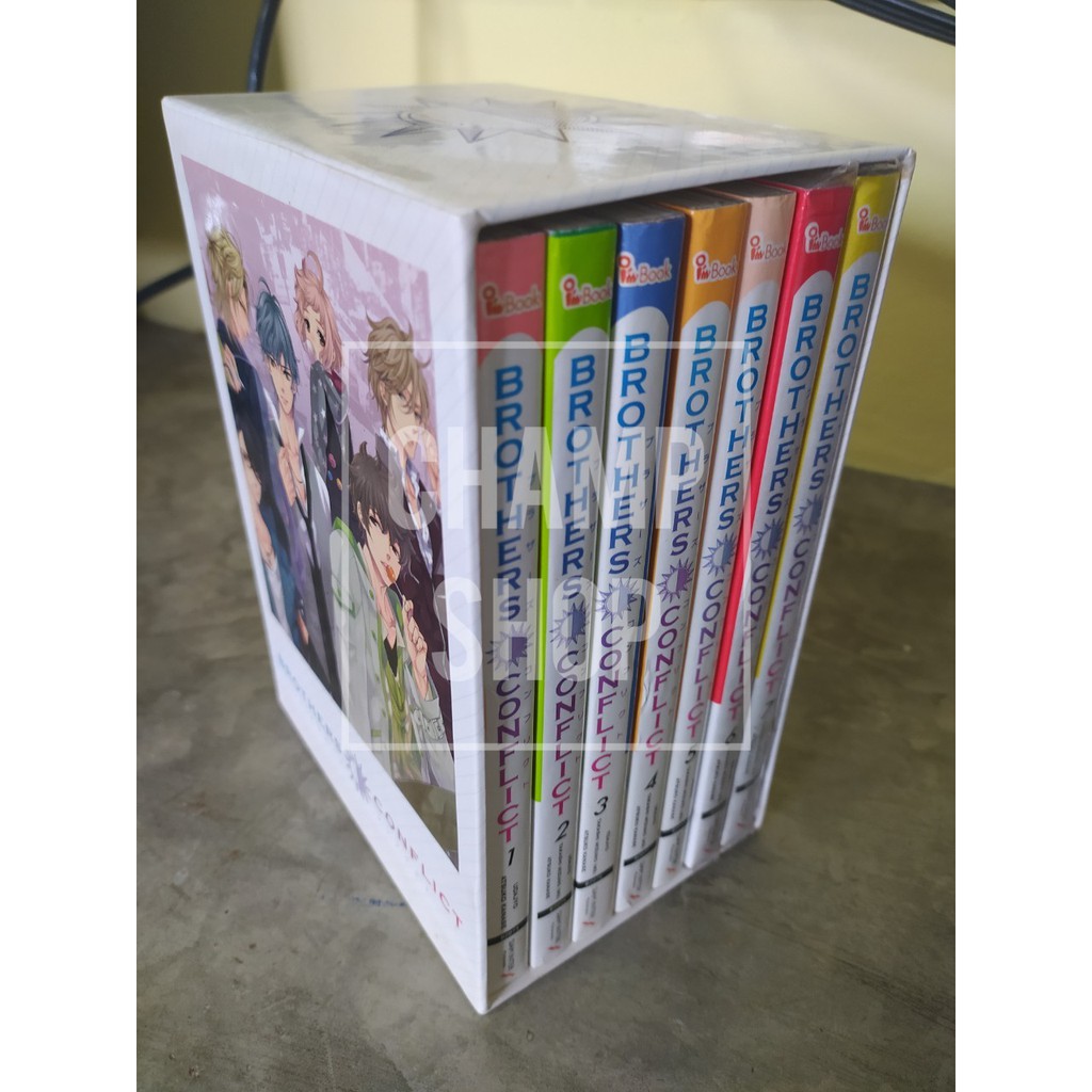Brothers Conflict Boxset season1 มีตำหนิเล่ม7นะคะขาดนิดหน่อย