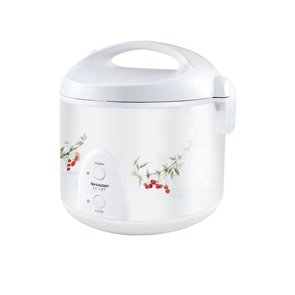 SHARP หม้อหุงข้าวอุ่นทิพย์ รุ่น KS11ET สีขาว