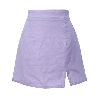 CALLA CREATIV Karem Skirt - Purple กระโปรงสั้นชุดสูท สีม่วง (Calla Iris)