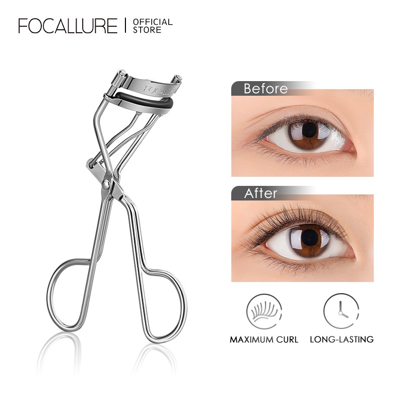 Focallure SkyRush ที่ดัดขนตา ติดทนนาน แบบพกพา กดง่าย เครื่องมือแต่งหน้า