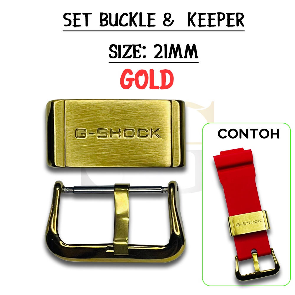 BUCKLE & KEEPER โลหะ CUSTOM สําหรับ DW6900/G7900/DW5600/GLX5600/GLS6900/GLX6900