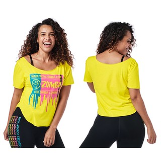 Zumba : For Zumba Lovers Tulip Top (เสื้อยืดออกกำลังกายซุมบ้า)