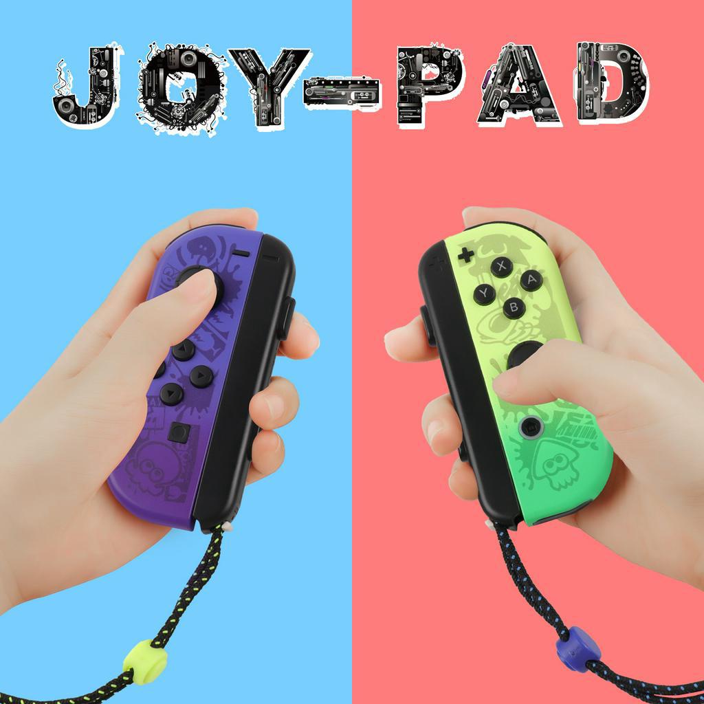 ไร ้ สายซ ้ ายและขวาคอนโทรลเลอร ์ Dual Vibration Bluetooth Joypad 6 แกน Gyro Switch เกมคอนโซล L/R Handle Grip