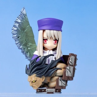 8 cm Fate/Stay Night Bust Collection: Illyasviel Von Einzbern and Berserker Comptiq Extra Ver. No Box