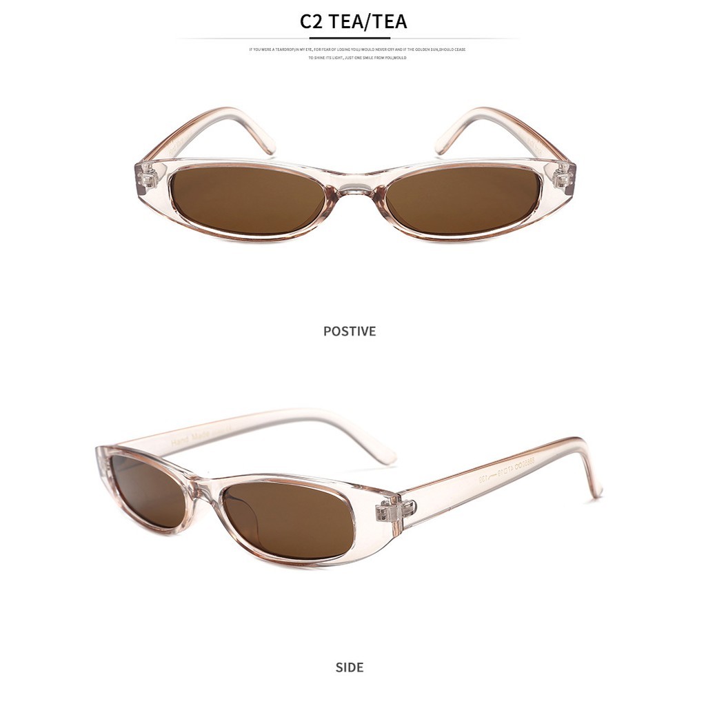 แว่นตากันแดด สไตล์วินเทจ ขนาดเล็ก สำหรับผู้หญิง - รูปที่ 4