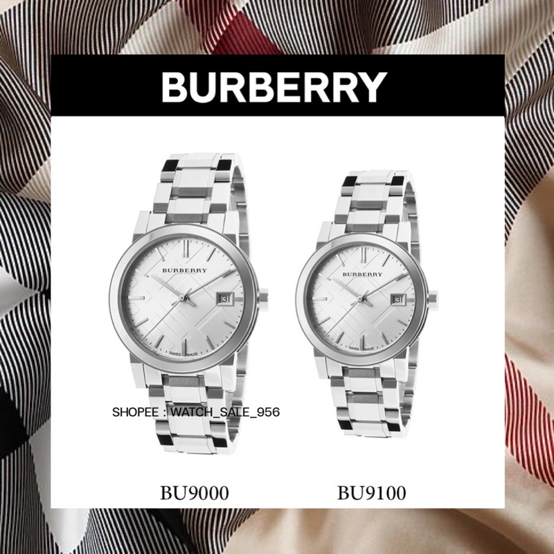 นาฬิกาผู้หญิง Burberry Watch รุ่น BU9000 / BU9100