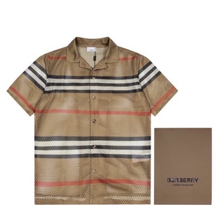 เสื้อเชิ๊ต BURBERRY [NEW] Unisex New ของมันต้องมี [Limited Edition]