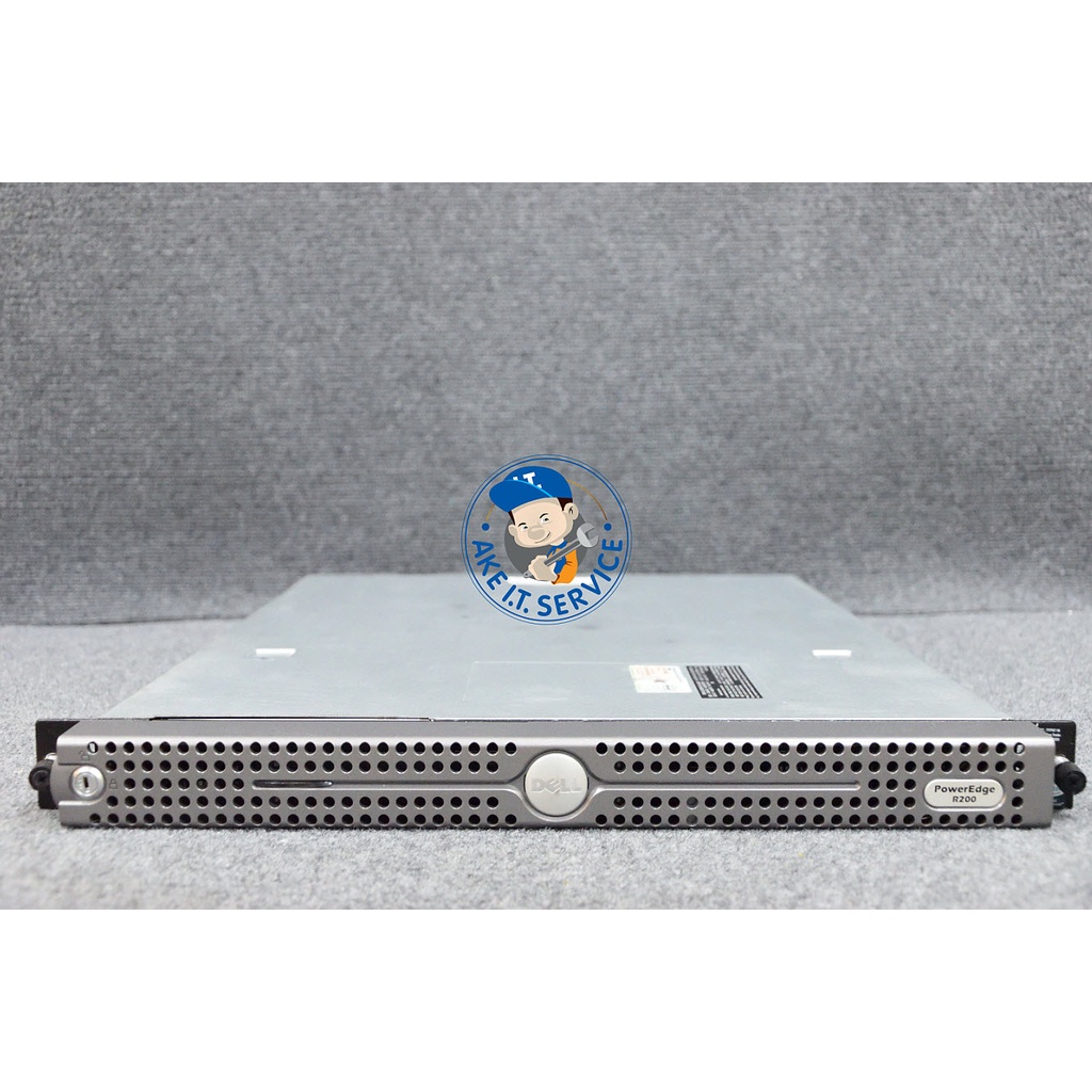 Server Dell PowerEdge R200 CPU Xeon X3210 RAM4GB HDD500GB PowerSupply