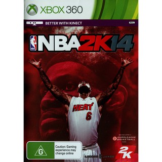 แผ่น XBOX 360 NBA 2K14 ใช้กับเครื่องที่แปลงระบบ JTAG/RGH