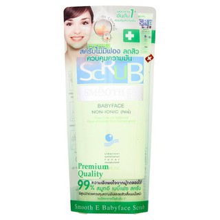 SMOOTH E BUBBLE-FREE FACIAL SCRUB FOR ACNE AND OIL FREE SKIN