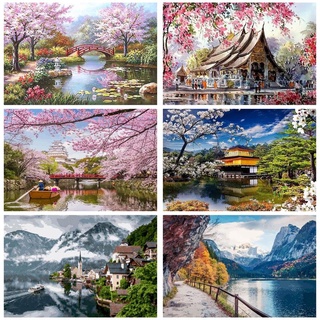 Ruopoty กรอบรูปอะคริลิค ตามตัวเลข ขนาด 60x75 ซม. 50x65 ซม. 40x50 ซม. สําหรับตกแต่งบ้าน DIY