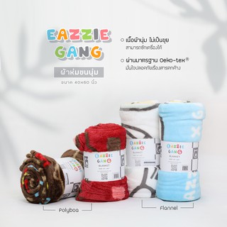 ผ้าห่ม ขนนุ่ม Eazzie gang ขนาด 40x60 นิ้ว มีให้เลือก 4 ลาย