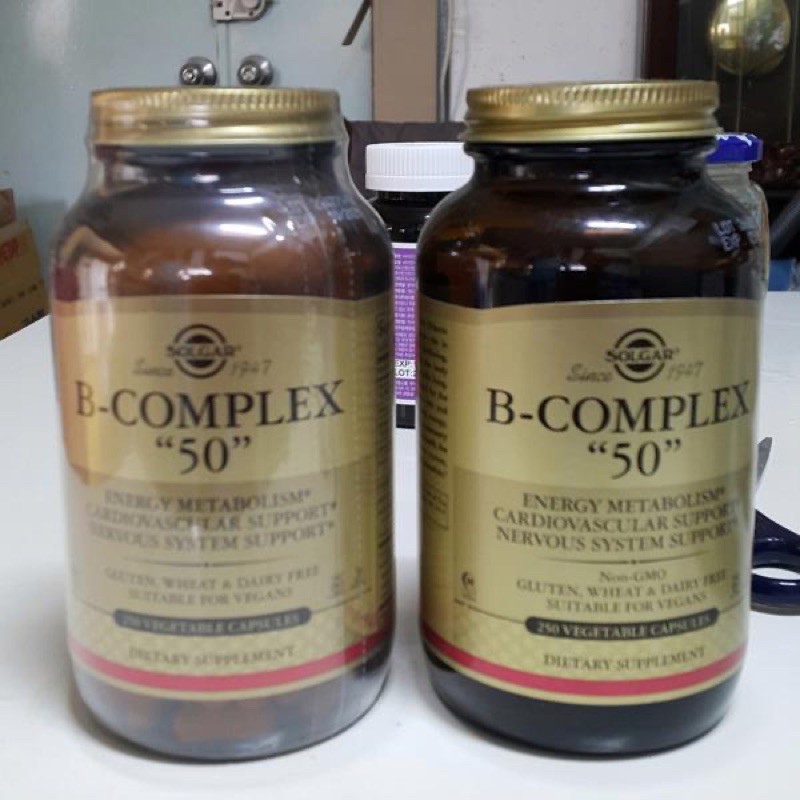 [นำเข้าจากอเมริกา🇺🇸]Solgar, B-Complex "50", 100 Vegetable Capsules