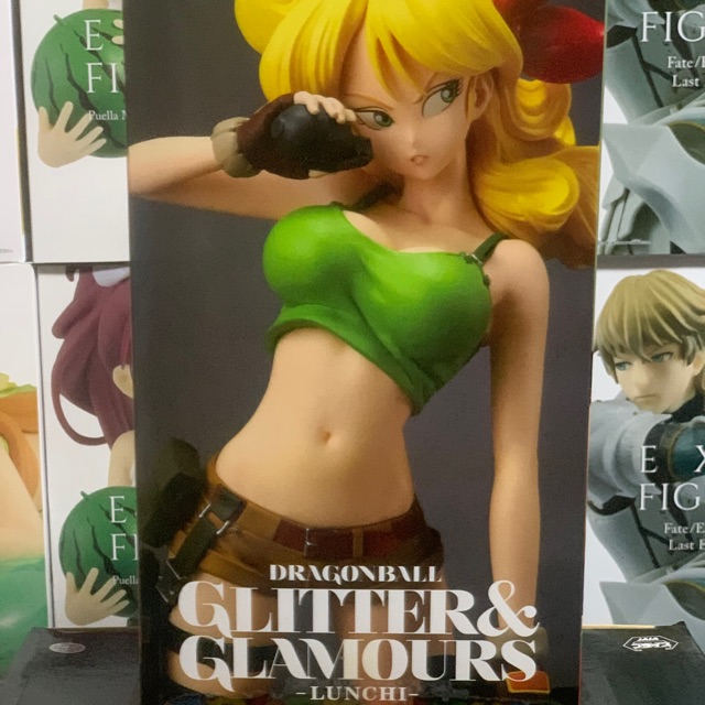 แท้ ใกล้หมด Dragon Ball GLITTER &amp; GLAMOURS LUNCHI figure Normal color - Green