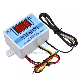 Digital Temperature Controller รุ่น W3002 LED AC110 220V เทอร์โมคอนโทรลเลอร์โมดูล Probe Sensor เครื่องควบคุมอุณหภูมิ