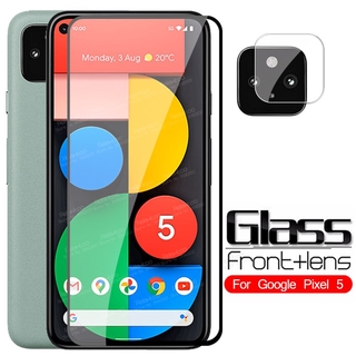 For Google Pixel 5 Glass Back Camera Lens Full Cover Screen Protector Tempered Glass For Google Pixel5 6.0" Safety Cover Protective Film