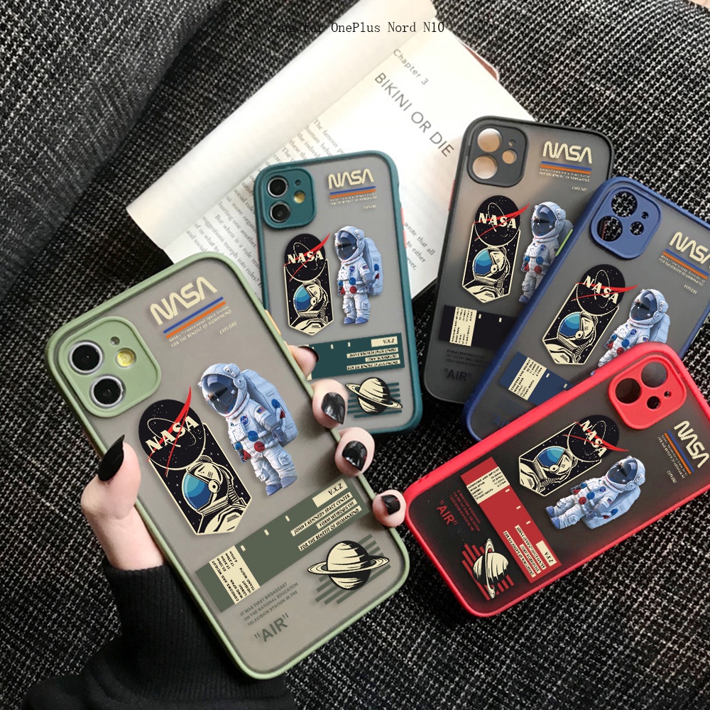 OnePlus Nord N10 5G 8T 8 Pro 7 7T Pro 6 6T One Plus สำหรับ Case NASA เคสโทรศัพท์