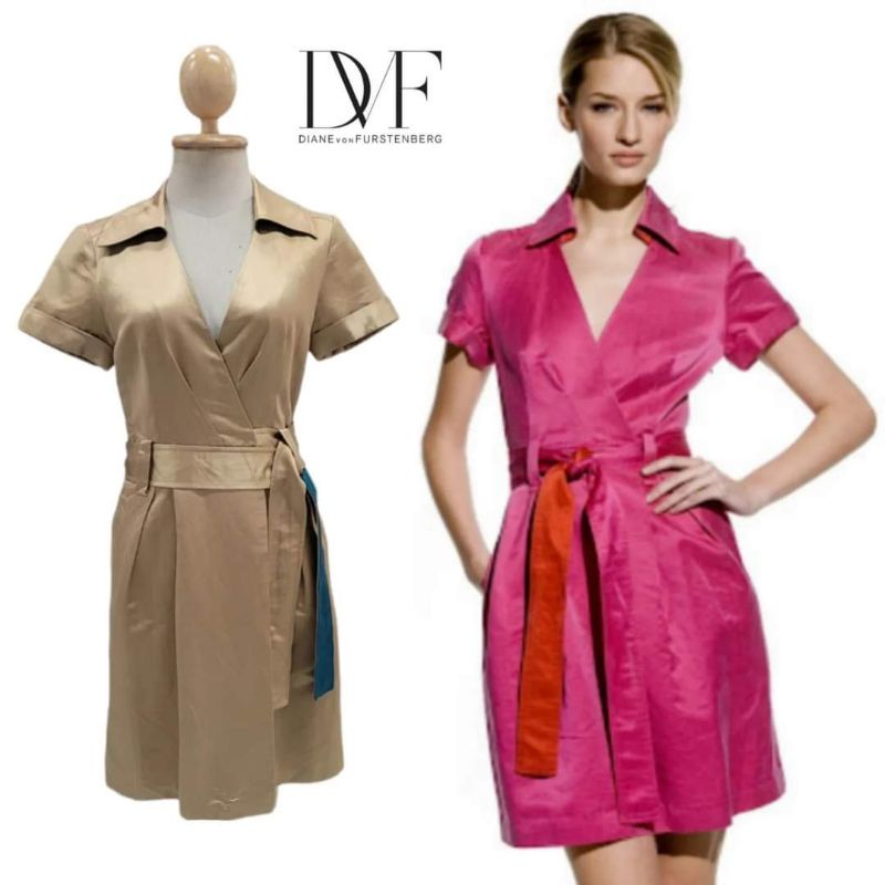 Diane Von Furstenberg Hutton Wrap Dress