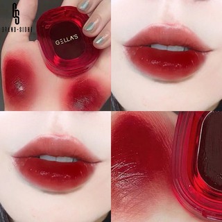 🔥พร้อมส่ง🔥Gellas ลิปสติก ลิปสติกบาล์ม ลิปแวมไพร์ ของแท้ สีถาวร ไม่ติดแก้ว ให้ความชุ่มชื้น กันน้ำ ไม่จาง ติดทนนาน 6 สี