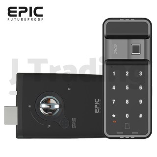 [EPIC] ES-F300D (ฟรี ติดตั้งใน) Bluetooth ลายนิ้วมือ อิเล็กทรอนิกส์ล็อค กลอนประตูดิจิตอล