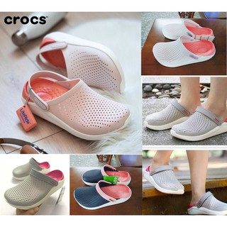 ส่งจากกรุงเทพ Crocs LiteRide Clog แท้ หิ้วนอก ถูกกว่าshop Crocs Literide Clog Unisex Basic Crocs shoes