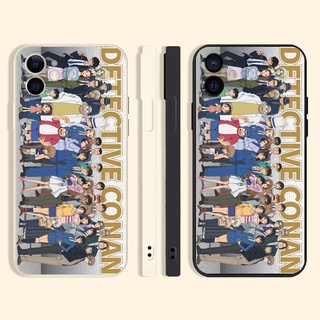 Detective Conan เคสไอโฟน 12 8พลัส iPhone 11 12 pro 13 pro max เคส Xr Xs X 7 8 plus se2020 case นิ่ม