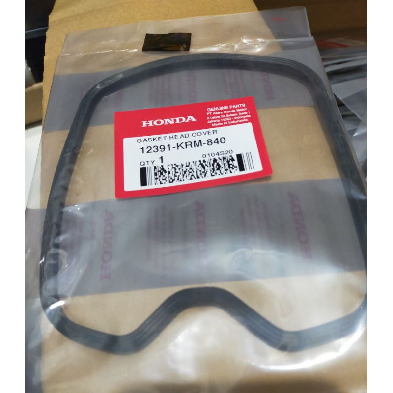 หัวยาง / ฝาครอบแพ็คยาง KRM VERZA / MEGAPRO ใหม่ ORIGINAL AMM 12391-KRM-840