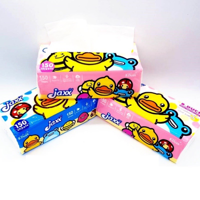 ทิชชู่ แจ๊กซ์ บีดักซ์🐥 B.Duck กระดาษเช็ดหน้า