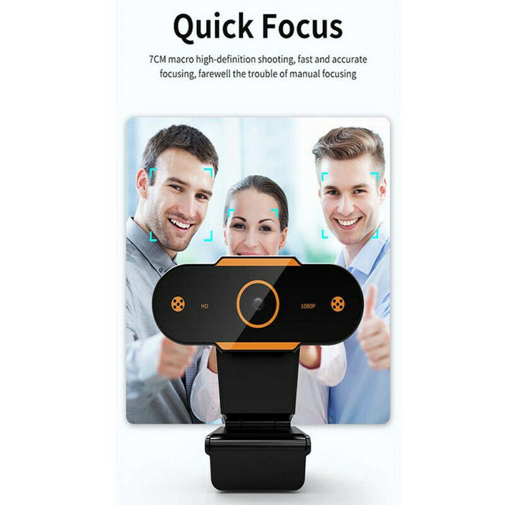 HD Gaming Webcam 1080P with Microphone USB 2.0 60 fps PC Streaming Web Camera For Office Meeting Home 3zkk #5