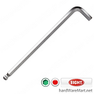 ประแจหัวบอลตัวแอล 12.0mm EIGHT ball hex key Taper TL-12.0  เอท