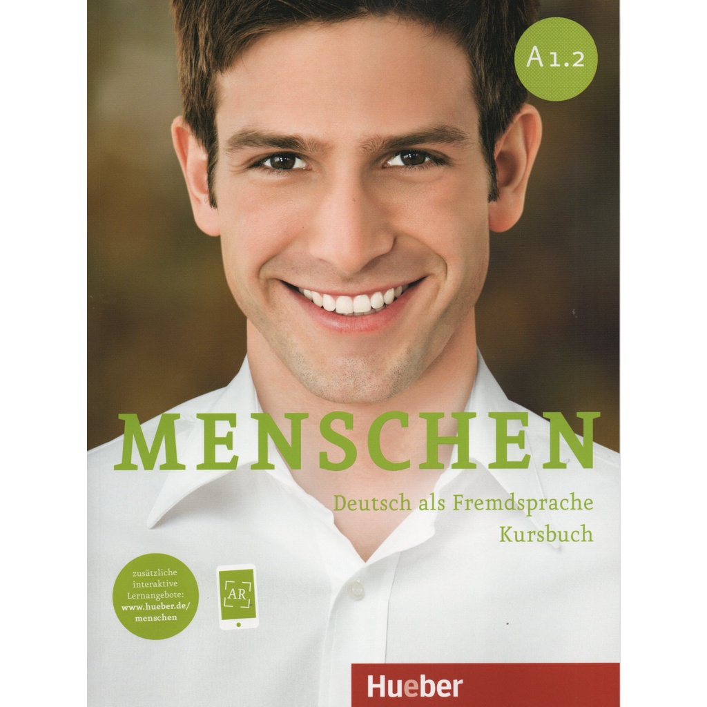 หนังสือเรียน + แบบฝึกหัด + ซีดี Menschen A1.2 Deutsch als Fremdsprache Kursbuch + Arbeitsbuch