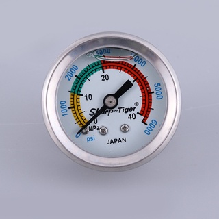 เกจวัดความดัน สูบ pcp 40Mpa/6000PSI เกลียว M10 * 1