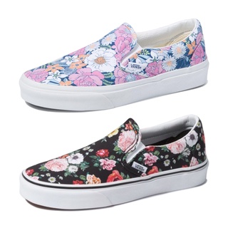 Vans รองเท้าผ้าใบ Classic Slip-On Garden Floral / Classic Slip-On Retro Floral (2แบบ)