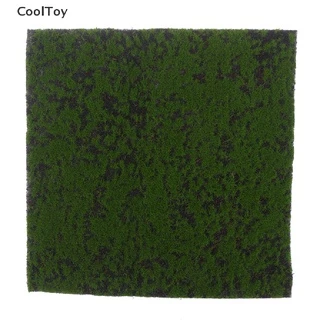 < Cooltoy > พืชมอสจําลอง หญ้าเทียม สีเขียว สําหรับตกแต่งสวน diy