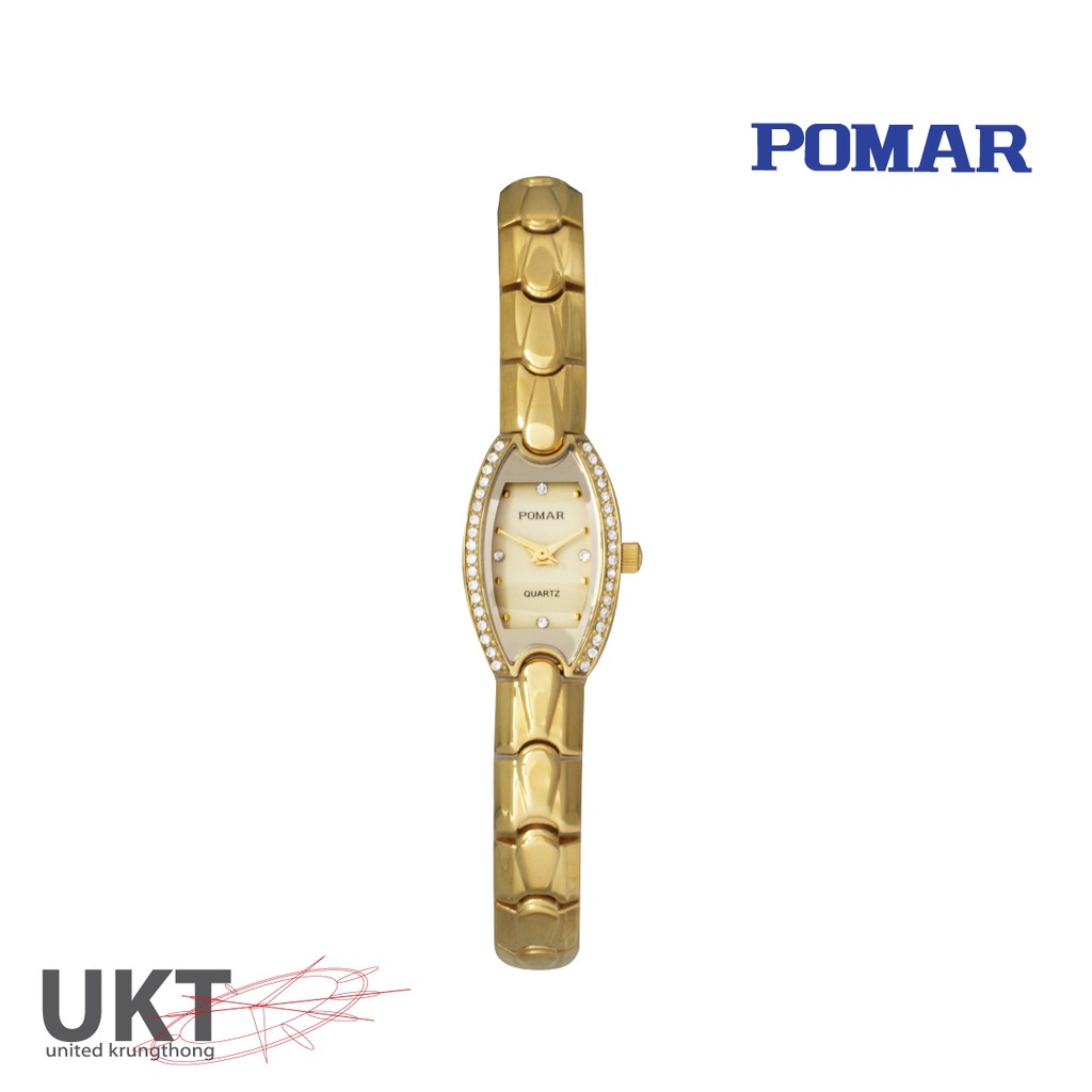 นาฬิกา POMAR รุ่น PM63519GG01 หน้าทอง สำหรับผู้หญิง