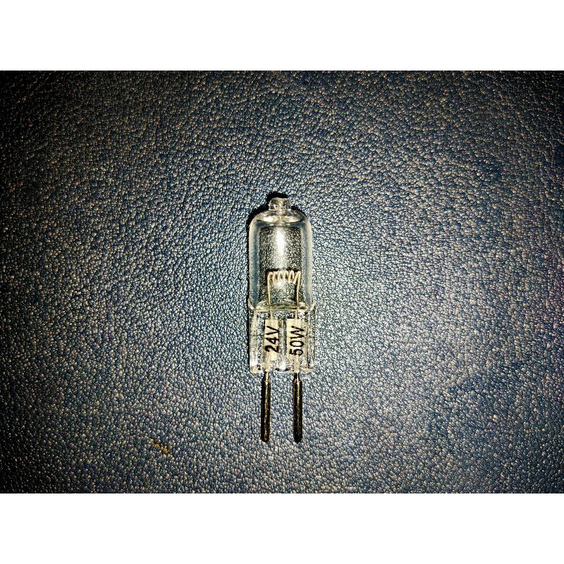 หลอดไฟฮาโลเจน 24V 50W สำหรับโคมไฟส่องสว่าง