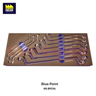 ชุดประเเจเเหวนคู่ถาดโฟม เอียง 75 องศา BLUE-POINT NO.BPS3A 75˚ Double Ring Wrench Foam Set