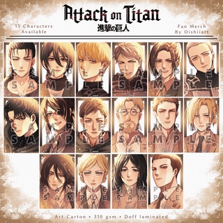 โฟโต้การ์ด Attack on Titan (อ่านรายละเอียด)