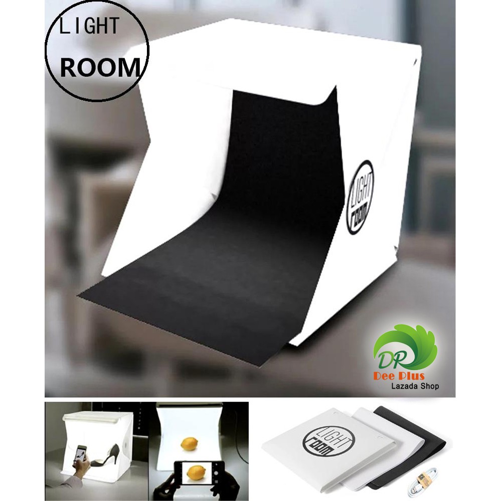 สตูดิโอถ่ายภาพ กล่องถ่ายภาพ แบบพกพา Light room Light Room 9inch (24cm) Photo Studio Box 9นิ้ว(24cm) 