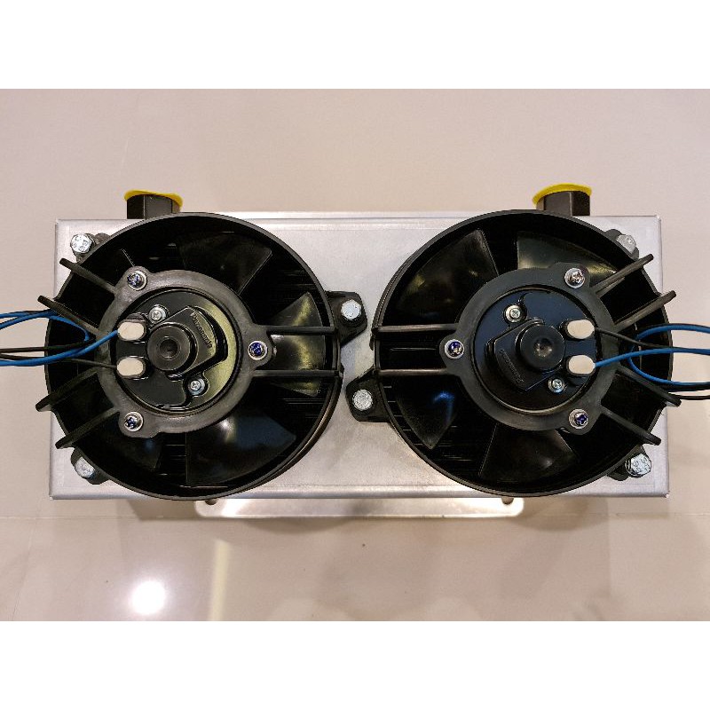 ออยเกียร์ + พัดลม2 ตัว (panasonic) oil cooler gear Shopee Thailand